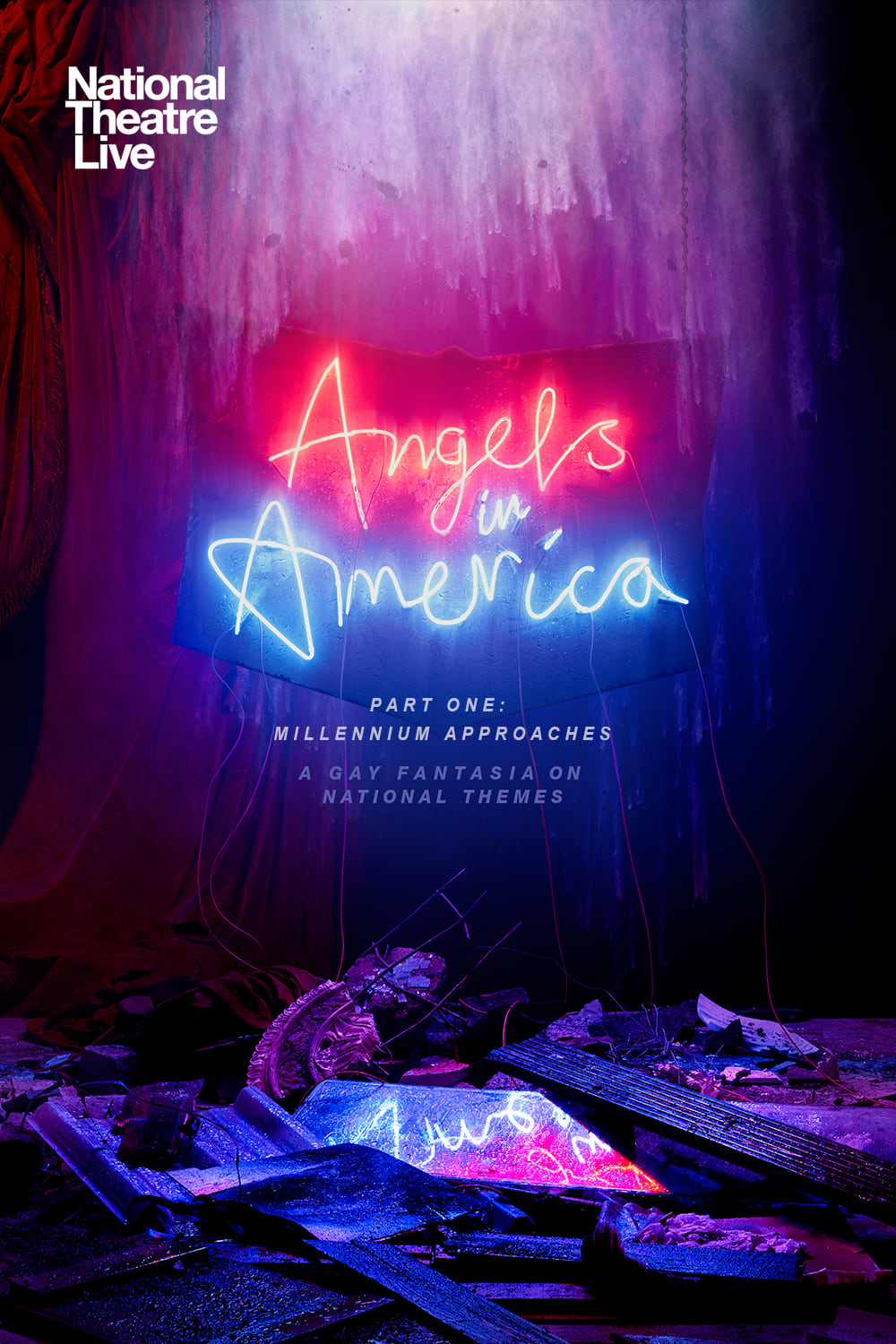Постер National Theatre Live: Angels In America — Part One: Millennium Approaches